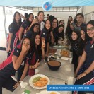 Almuerzo hispánico del Alternativo con Los alumnos del 9º ano! Culinária e cultura hispânica, tudo perfeito