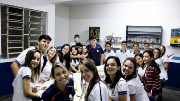 Aula de Química em Laboratório (3º Ano)