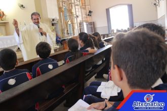 Missa de Páscoa na Igreja Matriz de Santo Antônio e Almas de Itabaiana