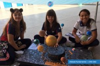 Os alunos do 6º Ano ao estudaram o Sistema Solar, desenvolveram maquetes com a representam do mesmo! Dessa forma puderam aprender de forma dinâmica as caraterísticas de cada Planeta.