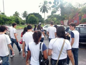 ALUNOS DO ALTER EM VISITA A UFS