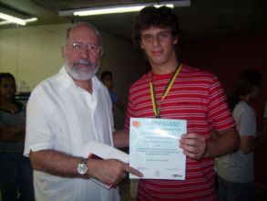 Cerimônia de Entrega de medalhas da OBF 2009 (Olimpíada Brasileira de Física)