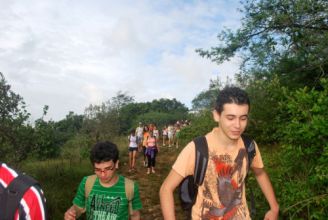 VISITA DO 1º ANO A SERRA DE ITABAIANA