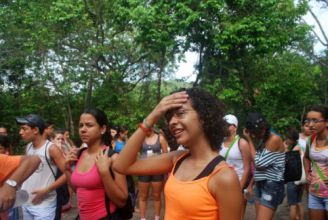 VISITA DO 1º ANO A SERRA DE ITABAIANA