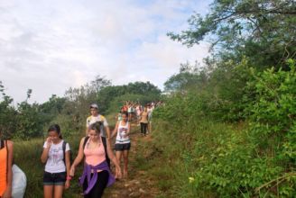 VISITA DO 1º ANO A SERRA DE ITABAIANA