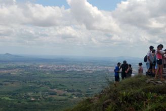 VISITA DO 1º ANO A SERRA DE ITABAIANA