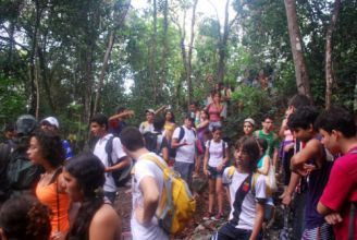 VISITA DO 1º ANO A SERRA DE ITABAIANA