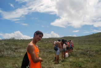 VISITA DO 1º ANO A SERRA DE ITABAIANA