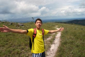 VISITA DO 1º ANO A SERRA DE ITABAIANA