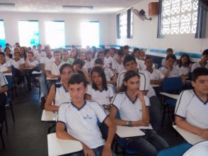 Palestra sobre Drogas com o Tenente Monteiro