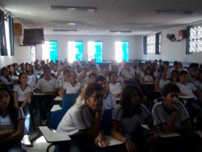 Palestra sobre Drogas com o Tenente Monteiro