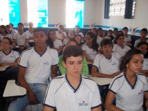 Palestra sobre Drogas com o Tenente Monteiro