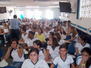 Palestra sobre Drogas com o Tenente Monteiro