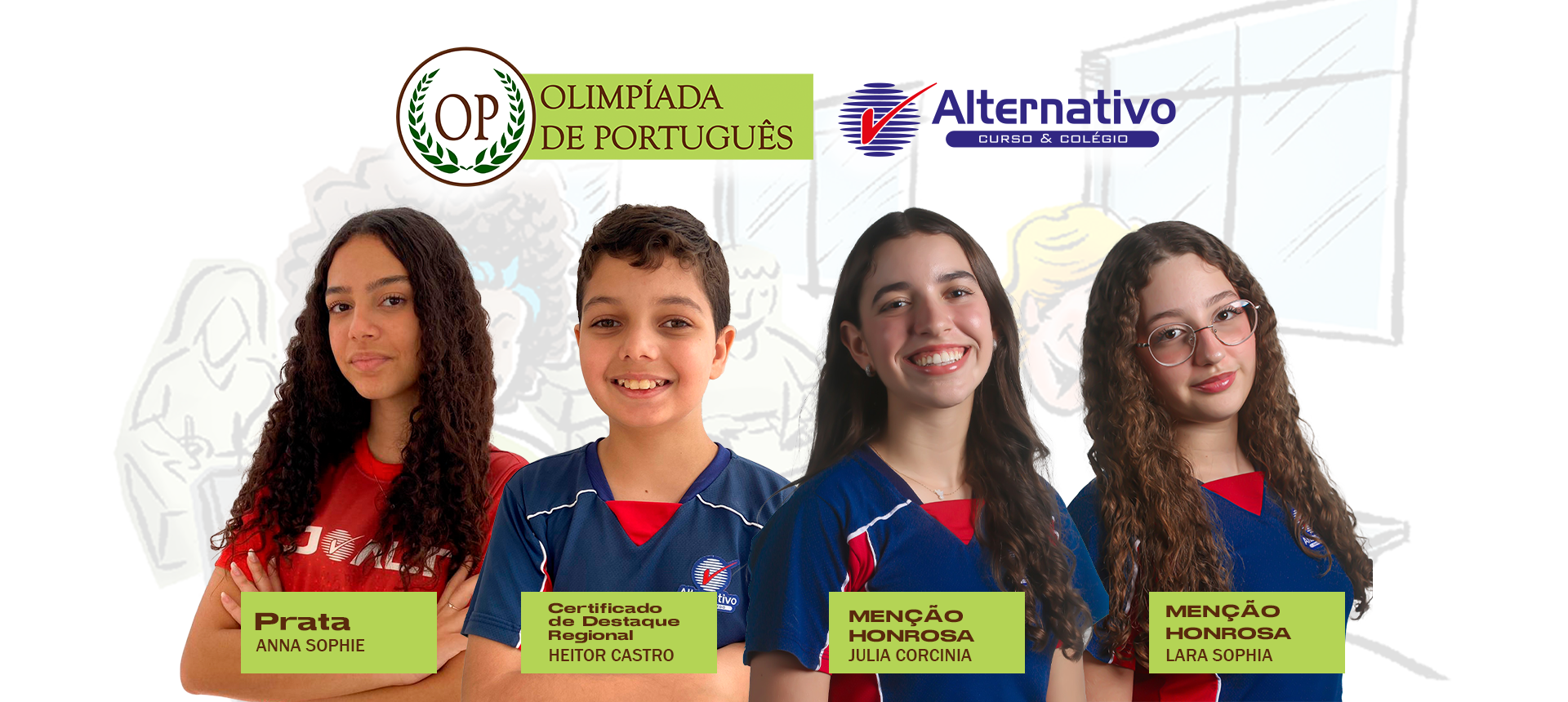 Destaques da Olímpiada de Português