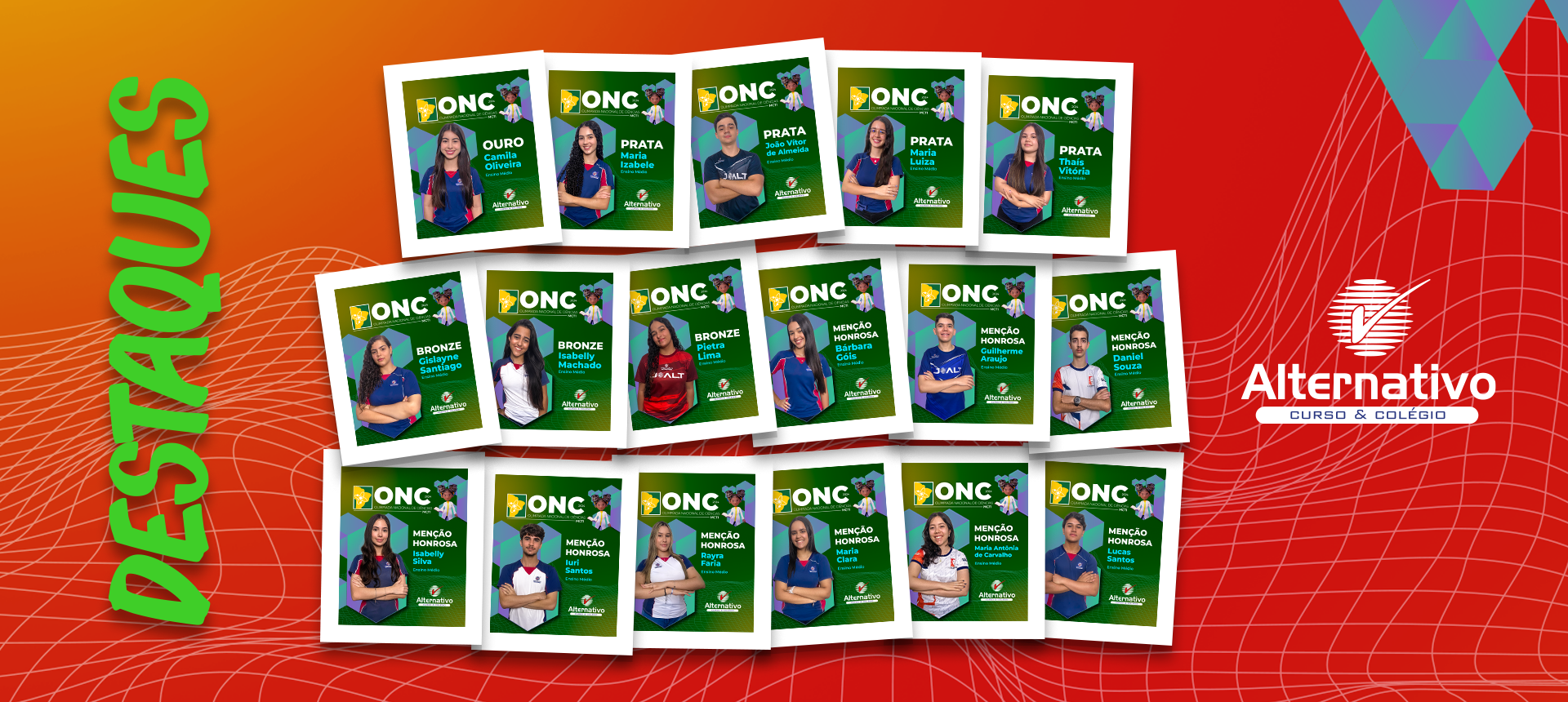 Destaques da ONC