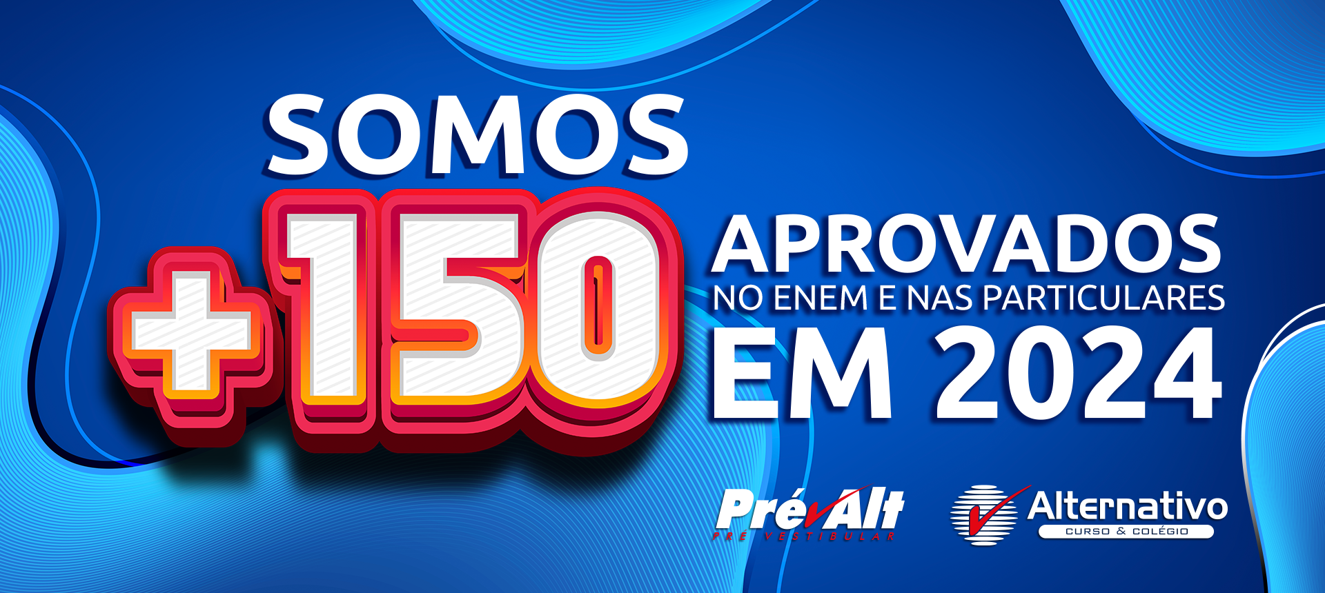 Mais de 150 Aprovações no ENEM